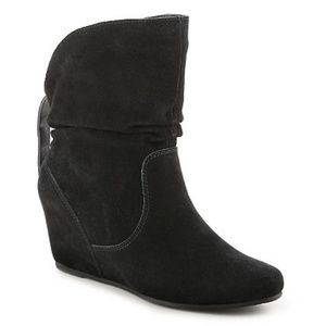 White Mountain Wedge Bootie